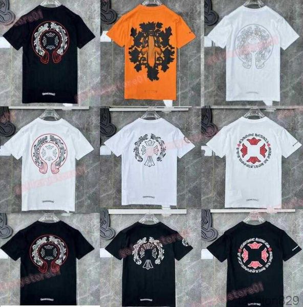 men's and women's classic t shirt heart fashion ch brand letter sanskrit cross pattern sweater t-shirts designers chromes pullover, White;black
men's and women's classic t shirt heart fashion ch brand letter sanskrit cross pattern sweater t-shirts designers chromes pullover, White;black