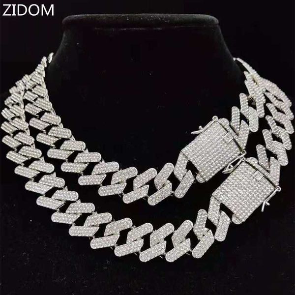 strands men hop chain necklace 20mm width rhombus cuban chains iced out bling op fashion charm jewelry 230613, Black
strands men hop chain necklace 20mm width rhombus cuban chains iced out bling op fashion charm jewelry 230613, Black