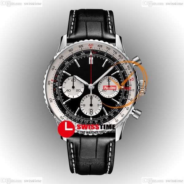 bls navitimer b01 eta a7750 automatic chronograph mens watch black white stick dial leather strap ab0138211b1p1 super edition reloj hombre s, Slivery;brown
bls navitimer b01 eta a7750 automatic chronograph mens watch black white stick dial leather strap ab0138211b1p1 super edition reloj hombre s, Slivery;brown
