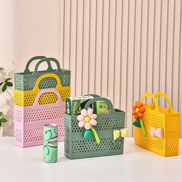 fashion toy basket large capacity hollow out handbags candy colors women cute totes simple gift storage bag
fashion toy basket large capacity hollow out handbags candy colors women cute totes simple gift storage bag
