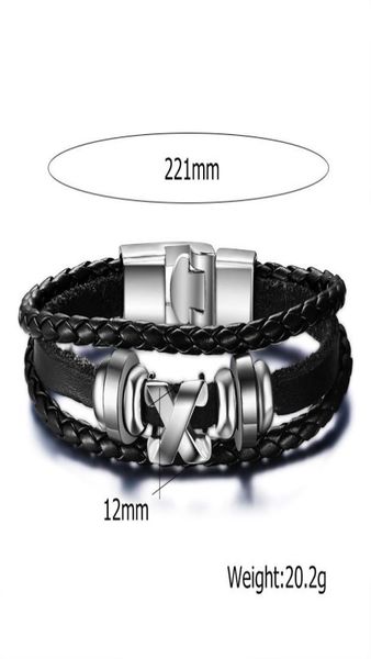 promotion men bracelet bangle leather jewelry stainless steel clasp fashion accessories whole1298713, Golden;silver
promotion men bracelet bangle leather jewelry stainless steel clasp fashion accessories whole1298713, Golden;silver