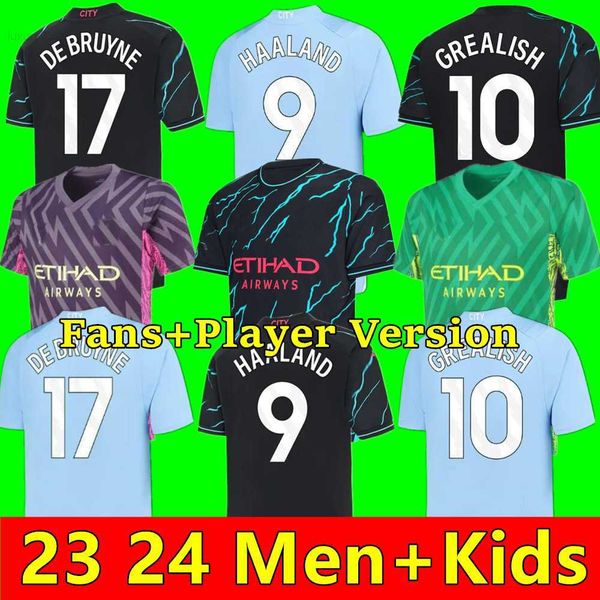 haaland soccer jersey 22 23 24 de bruyne mans cities grealish mahrez foden 2023 2024 football shirt uniforms men kids kit sets alvarez fans, White;black
haaland soccer jersey 22 23 24 de bruyne mans cities grealish mahrez foden 2023 2024 football shirt uniforms men kids kit sets alvarez fans, White;black