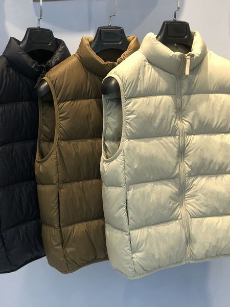 men's 2023 new down vest short couple loose fit outwear autumn/winter tank top, Black;white
men's 2023 new down vest short couple loose fit outwear autumn/winter tank top, Black;white