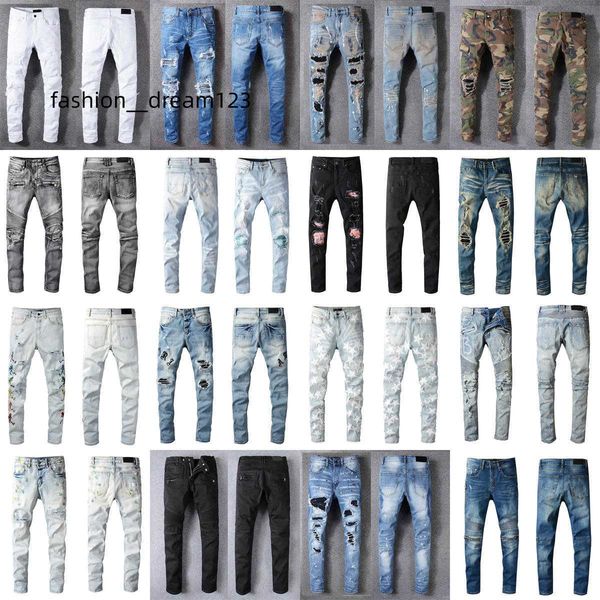 5a 2023 luxurys designers jeans distressed france fashion pierre straight men's biker hole stretch denim casual jean men skinny pants e, Blue
5a 2023 luxurys designers jeans distressed france fashion pierre straight men's biker hole stretch denim casual jean men skinny pants e, Blue