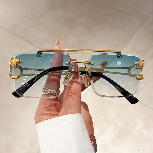 sunglasses frames kammpt vintage rimless men women fashion oversized square shades eyewear double bridge gradient uv400 sun glasses 230802, Silver
sunglasses frames kammpt vintage rimless men women fashion oversized square shades eyewear double bridge gradient uv400 sun glasses 230802, Silver