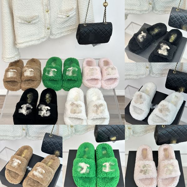 winter indoor fur slippers sheep wool shearling house full furry soft fluffy plush platform flats c buckle double heel non slip luxury desig, Black
winter indoor fur slippers sheep wool shearling house full furry soft fluffy plush platform flats c buckle double heel non slip luxury desig, Black
