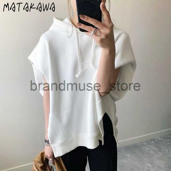 women's hoodies sweatshirts matakawa hooded sweatshirts sleeveless solid japan style summer women hoodies loose casual ins fashion suda, Black
women's hoodies sweatshirts matakawa hooded sweatshirts sleeveless solid japan style summer women hoodies loose casual ins fashion suda, Black
