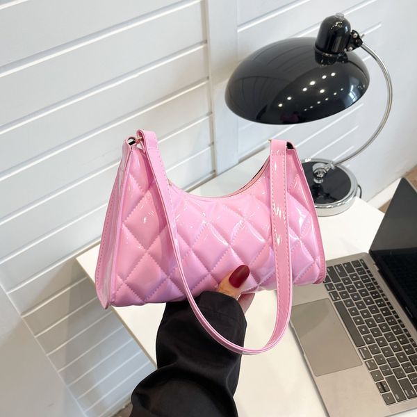 evening bags pink bags for women vintage y2k shoulder bags glossy leather shopper handbags woman rhombic luxury designer bag 230802
evening bags pink bags for women vintage y2k shoulder bags glossy leather shopper handbags woman rhombic luxury designer bag 230802