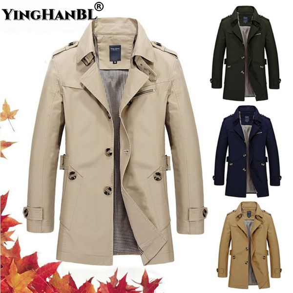 men's casual shirts business windbreaker long jackets pure cotton trench coats spring fall winter fashion suit streetwear blazers 23080, White;black
men's casual shirts business windbreaker long jackets pure cotton trench coats spring fall winter fashion suit streetwear blazers 23080, White;black