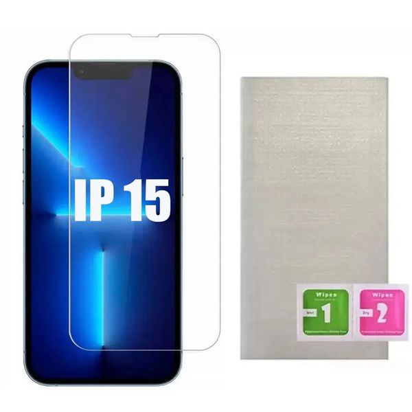 Image of 2.5D 0.3mm Clear Tempered Glass protector For iPhone 15 14 13 12 11 xr xs max 6 7 8 Glass Phone Screen Protectors