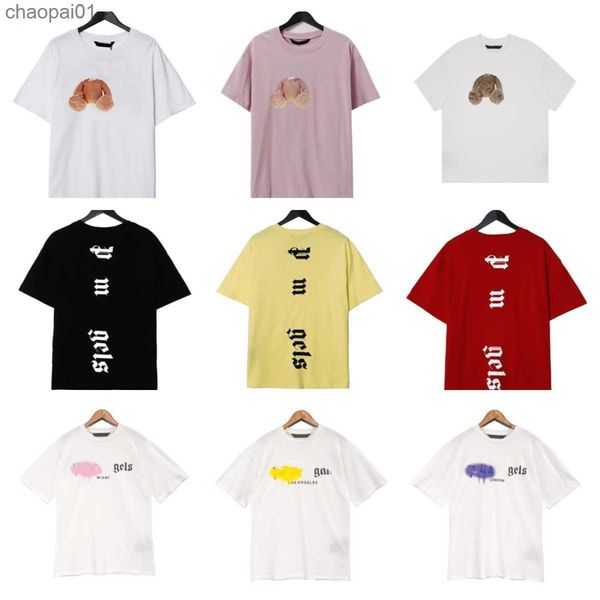 and 2023 men women fashion t-shirts summer designer luxurys trends brand palms citys letter printed loose tee casual street sprayed cotton, White;black
and 2023 men women fashion t-shirts summer designer luxurys trends brand palms citys letter printed loose tee casual street sprayed cotton, White;black