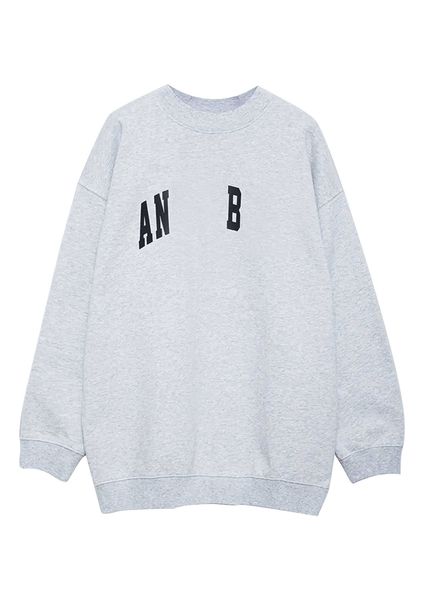 23aw anines & bing women desginer fashion cotton hoodie sweatshirt new ab classic letter print white flower grey inner brushed round neck wo, Black
23aw anines & bing women desginer fashion cotton hoodie sweatshirt new ab classic letter print white flower grey inner brushed round neck wo, Black