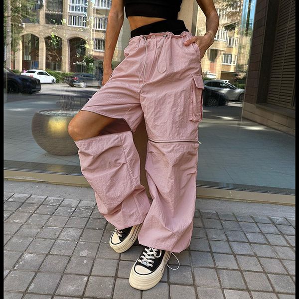 women's pants capris y2k pink cargo pants tied ruched pants women retro low waist baggy pants pockets harajuku joggers drawstring sweat, Black;white
women's pants capris y2k pink cargo pants tied ruched pants women retro low waist baggy pants pockets harajuku joggers drawstring sweat, Black;white