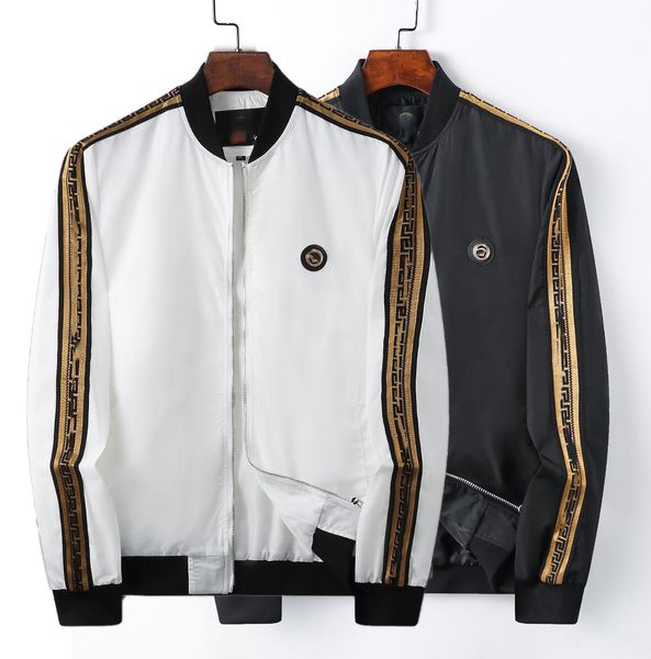 men's casual jacket autumn winte jogging sport loose stand collar sweatwear long sleeve gold stamp warm coats, Black;brown
men's casual jacket autumn winte jogging sport loose stand collar sweatwear long sleeve gold stamp warm coats, Black;brown