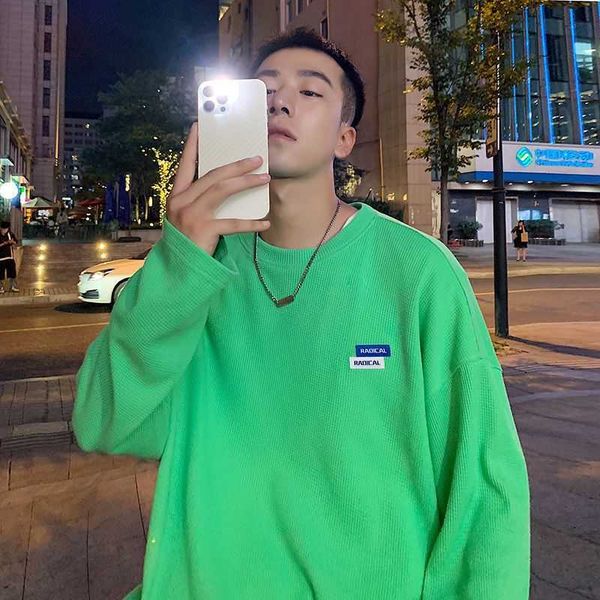 bottega bv bv green waffle checker round neck pullover sweater for men's high grade sensible street american vibe style small spring to, Black
bottega bv bv green waffle checker round neck pullover sweater for men's high grade sensible street american vibe style small spring to, Black