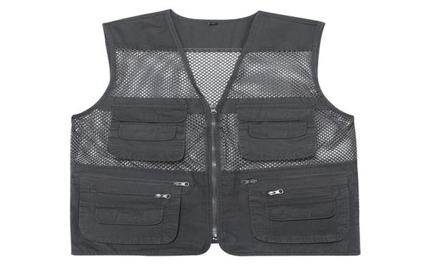 casual loose cotton men vest vneck mesh zipper sleeveless mens jacket spring summer male vest with many pockets 2203167185817, White;black
casual loose cotton men vest vneck mesh zipper sleeveless mens jacket spring summer male vest with many pockets 2203167185817, White;black