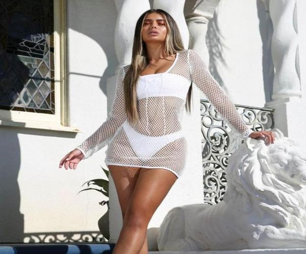 hirigin women cover up long sleeve mesh knitted crochet beach tunic bikini sarong wrap swimwear swimsuit dress praia pareo women7939887, White;black
hirigin women cover up long sleeve mesh knitted crochet beach tunic bikini sarong wrap swimwear swimsuit dress praia pareo women7939887, White;black