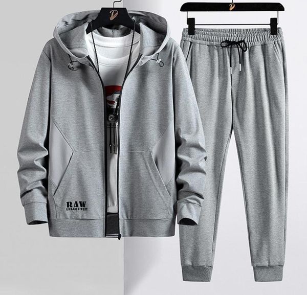 men039s tracksuits spring autumn black grey hooded tracksuit plus size 8xl sportswear zip up hoodiespants 2 piece set men cott3963684, Gray
men039s tracksuits spring autumn black grey hooded tracksuit plus size 8xl sportswear zip up hoodiespants 2 piece set men cott3963684, Gray