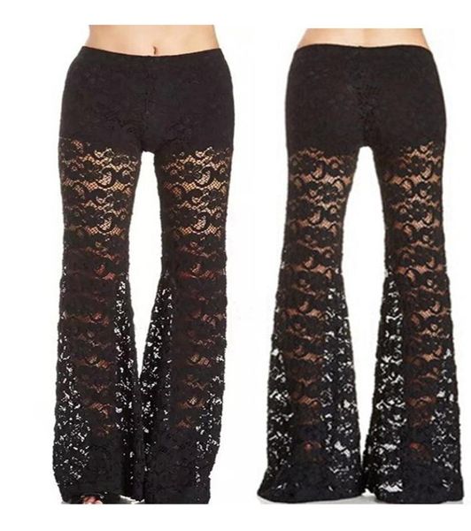 women039s pants capris fashion flare woman casual lace trousers women anklelength clothes 20218046346, Black;white
women039s pants capris fashion flare woman casual lace trousers women anklelength clothes 20218046346, Black;white