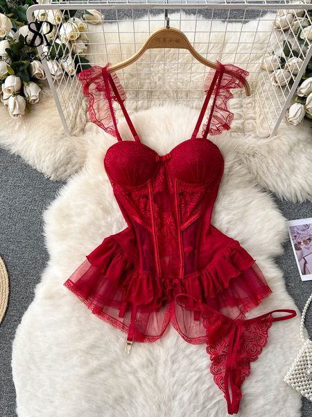 skirt singreiny lace underwear suit ruffles sheer camis mesh sensual dress suits porno erotic open crotch slim pajamas 230803, Red;black
skirt singreiny lace underwear suit ruffles sheer camis mesh sensual dress suits porno erotic open crotch slim pajamas 230803, Red;black
