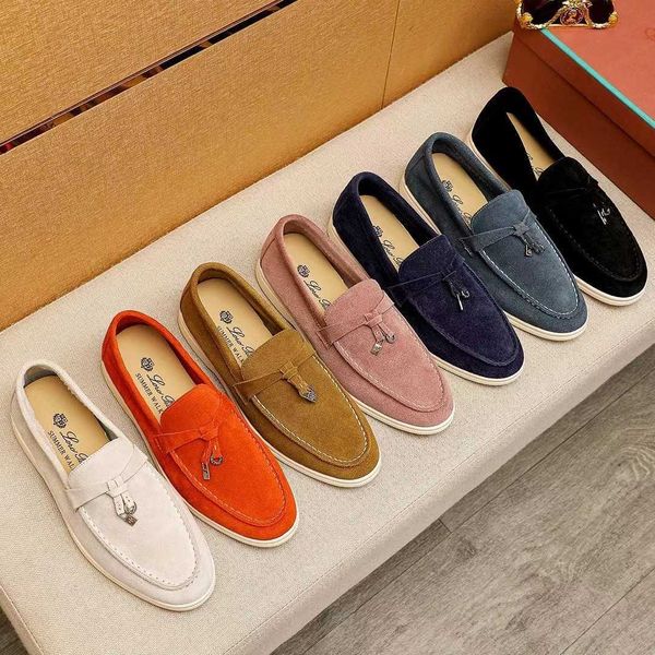 loro * piana classic slip on comfortable and atmosphere versatile fashion lazy shoes couple slip-on shoe, Black
loro * piana classic slip on comfortable and atmosphere versatile fashion lazy shoes couple slip-on shoe, Black