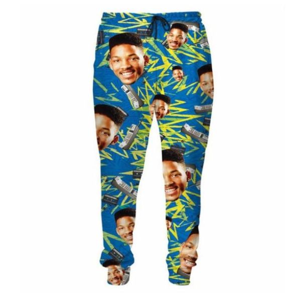 summer style so fresh will smith prince sweatpants menwomen hip hop fashion 3d printed trousers joggers casual pants ams0172319031, Black
summer style so fresh will smith prince sweatpants menwomen hip hop fashion 3d printed trousers joggers casual pants ams0172319031, Black