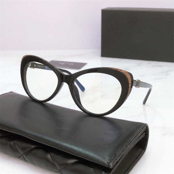 2023 new luxury designer sunglasses the same small fragrance cat eye glasses women large face black frame flat lens for myopia can matched w, White;black
2023 new luxury designer sunglasses the same small fragrance cat eye glasses women large face black frame flat lens for myopia can matched w, White;black