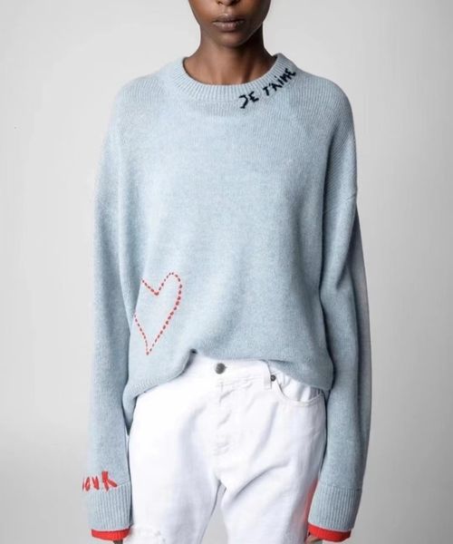women's sweaters zv round neck set letter love temperament commuting long sleeve sweater 230803, White;black
women's sweaters zv round neck set letter love temperament commuting long sleeve sweater 230803, White;black