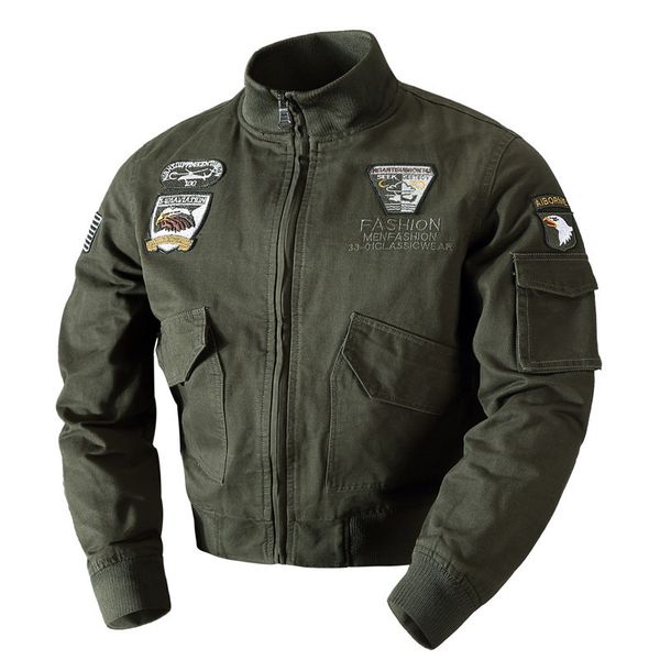men's jackets men bomber air jaquetas coats slim fit casual good quality male cotton stand collar outerwear 4xl 230803, Black;brown
men's jackets men bomber air jaquetas coats slim fit casual good quality male cotton stand collar outerwear 4xl 230803, Black;brown