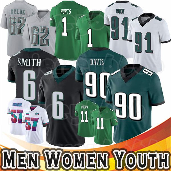 1 jalen hurts 11 a.j. brown football jerseys 6 devonta smith jason kelce 2 darius slay jr 55 brandon graham 7 haason reddick philadelphias e, Black;red
1 jalen hurts 11 a.j. brown football jerseys 6 devonta smith jason kelce 2 darius slay jr 55 brandon graham 7 haason reddick philadelphias e, Black;red