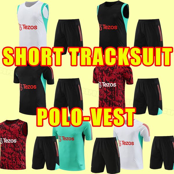 short sleeve training suit sancho soccer tracksuit mount mans utds fernandes manchesters shew rashford football shirt 2023 2024 vest polo pa, Black
short sleeve training suit sancho soccer tracksuit mount mans utds fernandes manchesters shew rashford football shirt 2023 2024 vest polo pa, Black