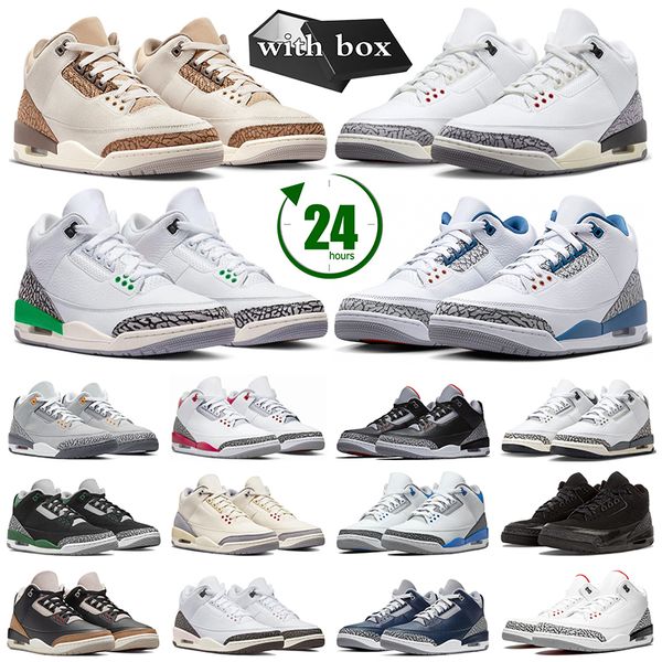 with box jumpman 3 3s basketball shoes mens trainers palomino white cement reimagined wizards lucky green fire red patchwork women sneakers
with box jumpman 3 3s basketball shoes mens trainers palomino white cement reimagined wizards lucky green fire red patchwork women sneakers