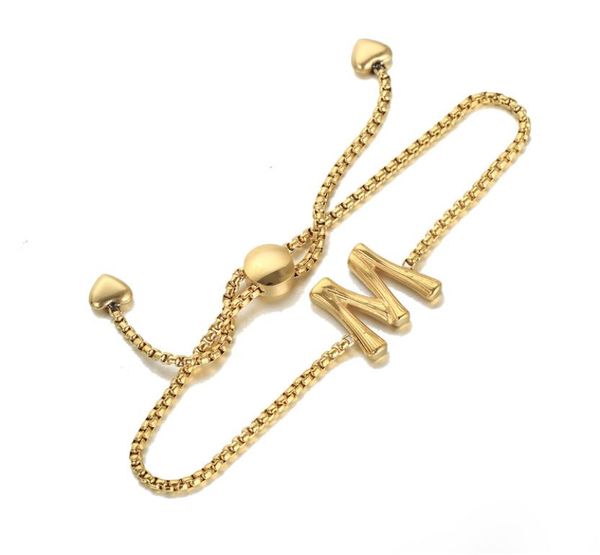 fashion men women bracelet stainless steel gold plated az letter bracelets for men women nice gift5150182, Golden;silver
fashion men women bracelet stainless steel gold plated az letter bracelets for men women nice gift5150182, Golden;silver