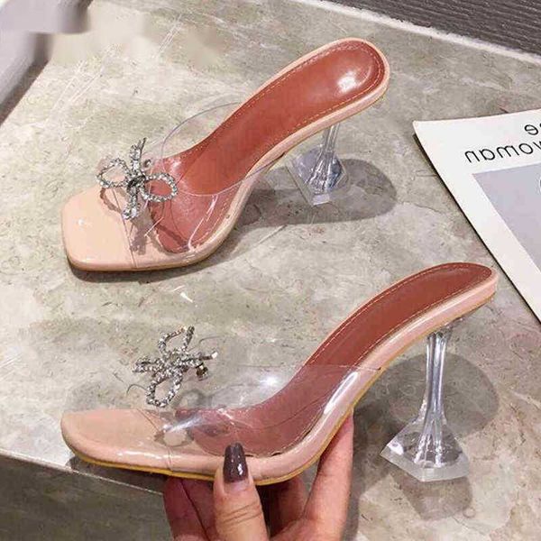 sandals women slippers 2023 transparent high heels square toe fashion rhinestone bowtie wedding party shoes for lady 220232, Black
sandals women slippers 2023 transparent high heels square toe fashion rhinestone bowtie wedding party shoes for lady 220232, Black