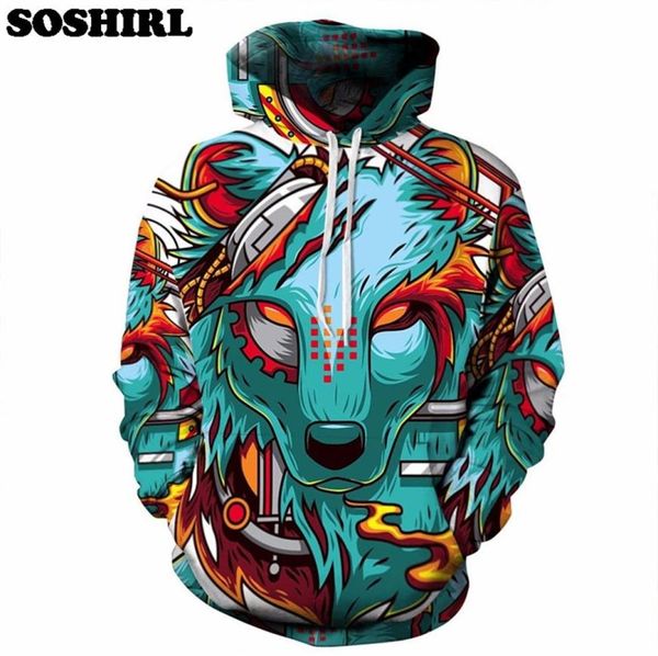 soshirl snow wolf hoodie funny animal cool wolf 3d colorful outfit us size hoody pullovers cool punk hoodies243o5614053, Black
soshirl snow wolf hoodie funny animal cool wolf 3d colorful outfit us size hoody pullovers cool punk hoodies243o5614053, Black