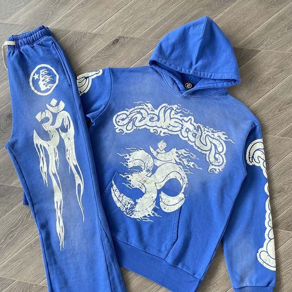 men's tracksuits hellstar retro wash set printing 1 1 high street men's and women's blue casual hoodie and pants set 230803, Gray
men's tracksuits hellstar retro wash set printing 1 1 high street men's and women's blue casual hoodie and pants set 230803, Gray