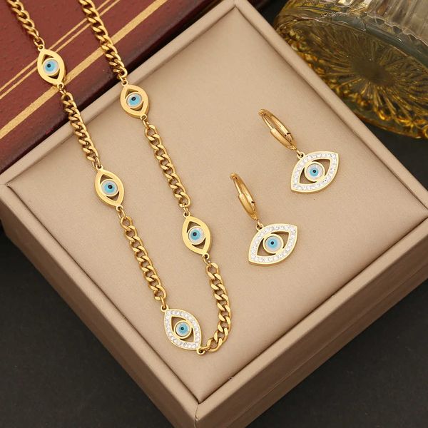 ring accessories diamond luxury designer necklace flowers clover bangle women new jewelry full eyes set personalized stainless steel collar, Silver
ring accessories diamond luxury designer necklace flowers clover bangle women new jewelry full eyes set personalized stainless steel collar, Silver