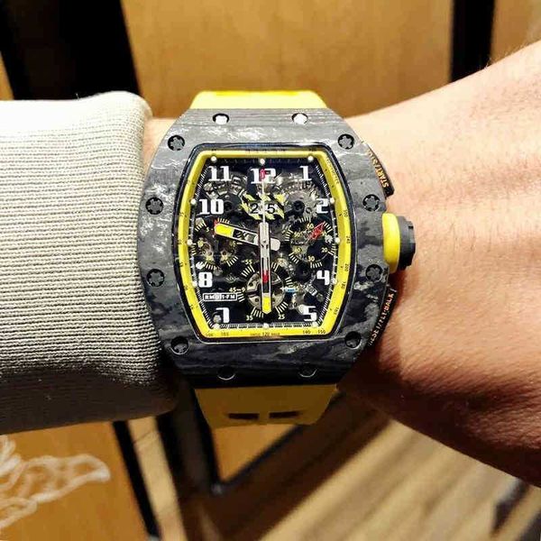 richa milles business leisure rm011 automatic mechanical watch carbon fiber multifunctional timing large dial male
richa milles business leisure rm011 automatic mechanical watch carbon fiber multifunctional timing large dial male