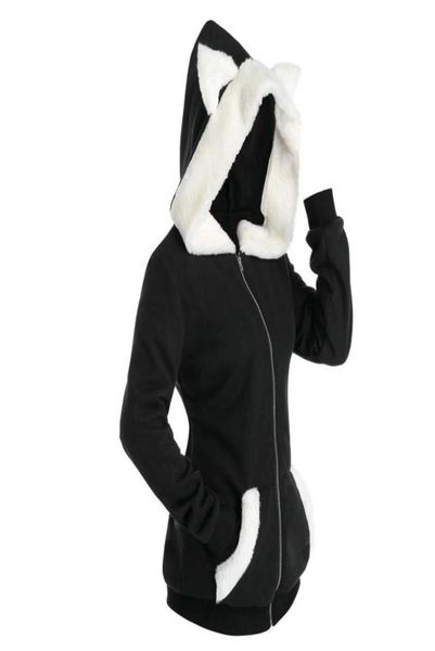 long sleeve cosplay cat ear faux fur zipper hoodie sweatshirt harajuku hoodies girls gothic sweatshirts pullovers374061864302, Black
long sleeve cosplay cat ear faux fur zipper hoodie sweatshirt harajuku hoodies girls gothic sweatshirts pullovers374061864302, Black