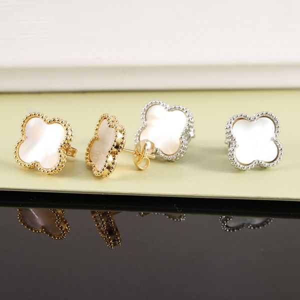designer earrings luxury earrings flower earrings designer for women shape 6 colors onyx mother-of-pearl colorfast allergy-gifts, Golden;silver
designer earrings luxury earrings flower earrings designer for women shape 6 colors onyx mother-of-pearl colorfast allergy-gifts, Golden;silver