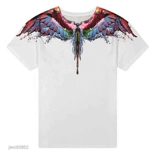 men's and women's short-sleeved mb cotton wings printed loose round neck water drop feather half-sleeved t-shirts 11s1s1, White;black
men's and women's short-sleeved mb cotton wings printed loose round neck water drop feather half-sleeved t-shirts 11s1s1, White;black