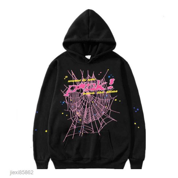 men's hoodies sweatshirts pink mens sp5der 555 spider hoodie designer men puff print hoody young pullover nevermind the heres slime pol, Black
men's hoodies sweatshirts pink mens sp5der 555 spider hoodie designer men puff print hoody young pullover nevermind the heres slime pol, Black