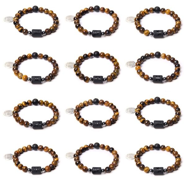 healing chakra 12 constellation gemstone bracelets for women men triple protection yoga tiger eye stone bangle jewelry, Golden;silver
healing chakra 12 constellation gemstone bracelets for women men triple protection yoga tiger eye stone bangle jewelry, Golden;silver