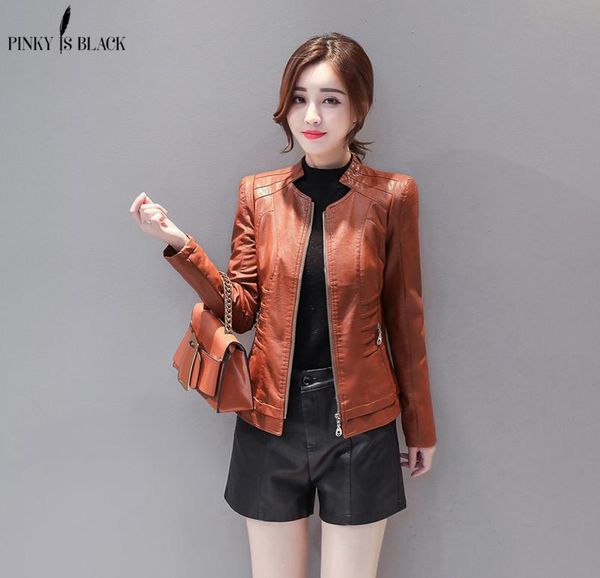 pinkyisblack plus size s4xl fashion autumn winter women leather coat female short motorcycle leather jacket women039s outerwea2283145, Black
pinkyisblack plus size s4xl fashion autumn winter women leather coat female short motorcycle leather jacket women039s outerwea2283145, Black