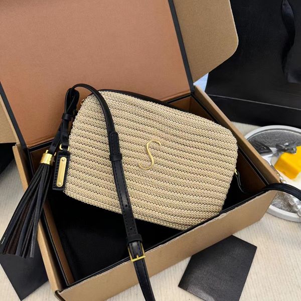straw lou camera tassel luxury designer bags womens 7a quality mens clutch cross body with shoulder straps crochet totes messenger handbags
straw lou camera tassel luxury designer bags womens 7a quality mens clutch cross body with shoulder straps crochet totes messenger handbags