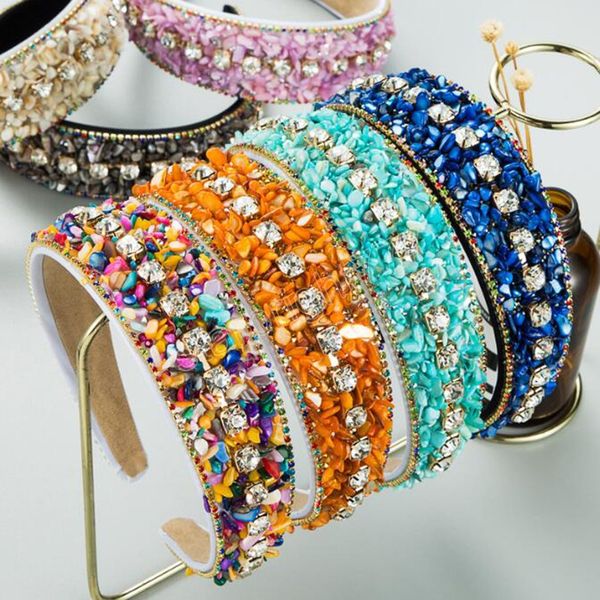 new fashion hairband for women full shining rhinestone headwear geometric baroque headband for luxurious turban, Slivery;white
new fashion hairband for women full shining rhinestone headwear geometric baroque headband for luxurious turban, Slivery;white