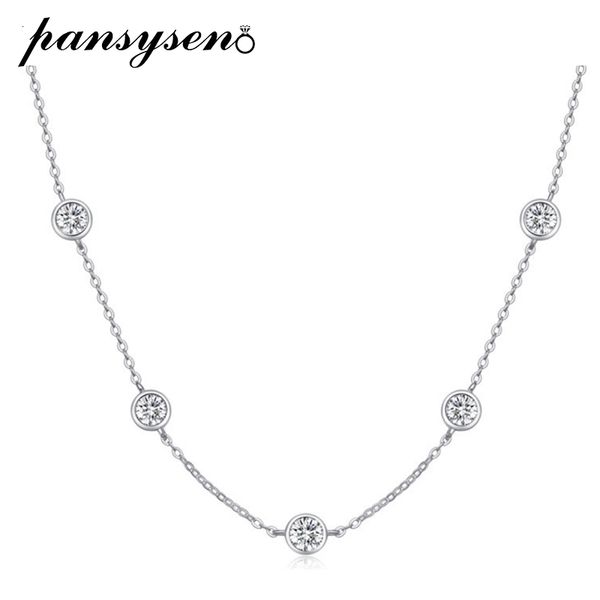 pendant necklaces pansysen 2.5ct d color vvs1 real pendant necklaces for women luxury 925 sterling sliver chain necklace wedding gift 230802, Silver
pendant necklaces pansysen 2.5ct d color vvs1 real pendant necklaces for women luxury 925 sterling sliver chain necklace wedding gift 230802, Silver