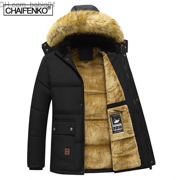 men's down parkas men warm parkas 2023 winter new windproof fleece thick jacket coat men fashion hooded fur collar jacket classic casua, Black
men's down parkas men warm parkas 2023 winter new windproof fleece thick jacket coat men fashion hooded fur collar jacket classic casua, Black