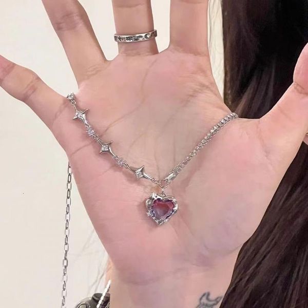 pendant necklaces kpop vintage goth y2k heart choker clavicle chain necklace for women girl punk grunge collares wedding aesthetic jewelry 2, Silver
pendant necklaces kpop vintage goth y2k heart choker clavicle chain necklace for women girl punk grunge collares wedding aesthetic jewelry 2, Silver