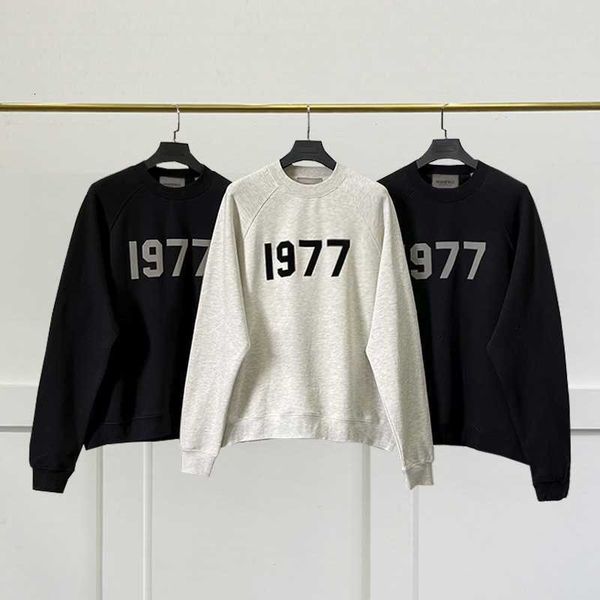 fw22 new essentils sweatshirts flocking hoodies hip hop high street loose men's and women's pullover, Black
fw22 new essentils sweatshirts flocking hoodies hip hop high street loose men's and women's pullover, Black